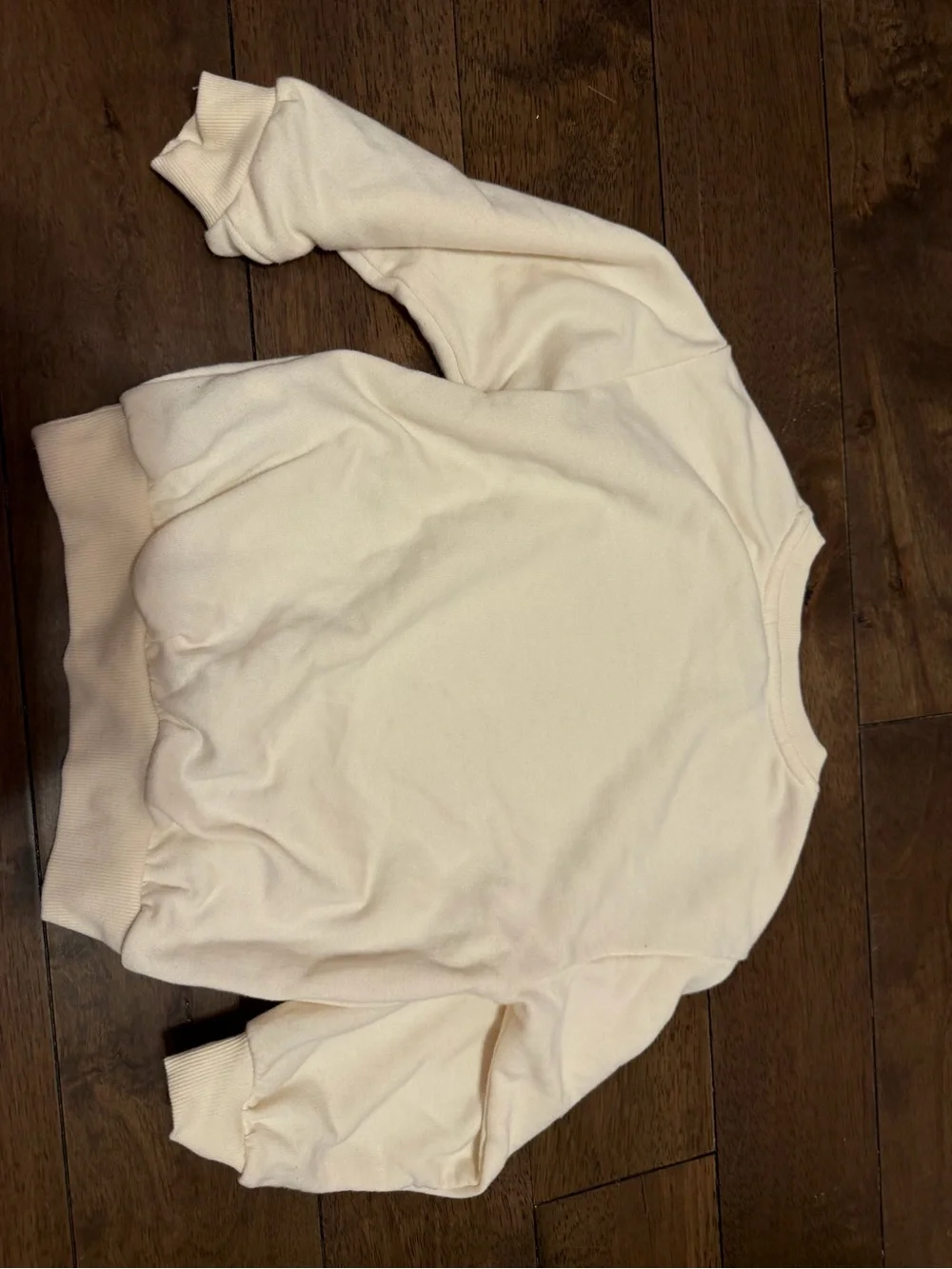 Old Navy Cream Pullover with Pink 
